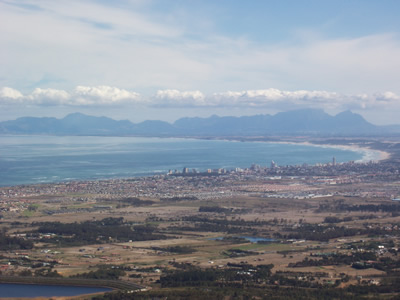 Helderberg Strand and Table Mountain View