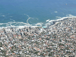 Sea Point View from Table Mountain