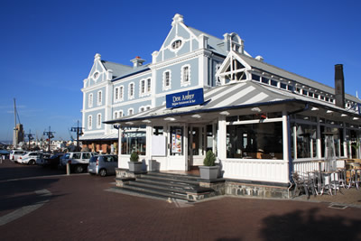 Cape Town Victoria and Alfred Waterfront Den Anker Belgium Restaurant